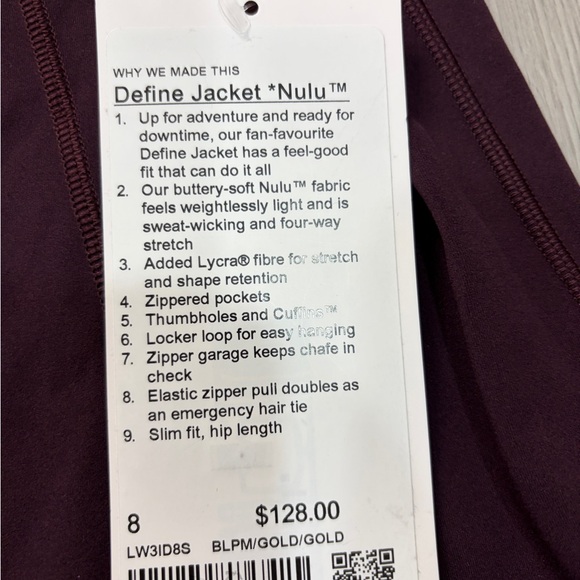 Lululemon define jacket - Picture 2 of 6
